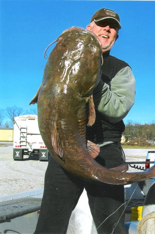 Catfish caught in the Green River
